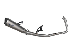 Spark Kawasaki Ninja 400 "Konix Evo" Titanium Full Exhaust System