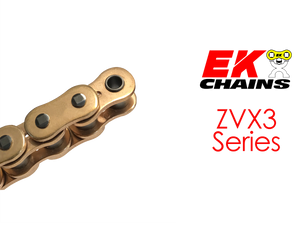 EK Extreme Sportbike ZVX3 Motorcycle Chain (520ZVX3): MOTO-D Racing